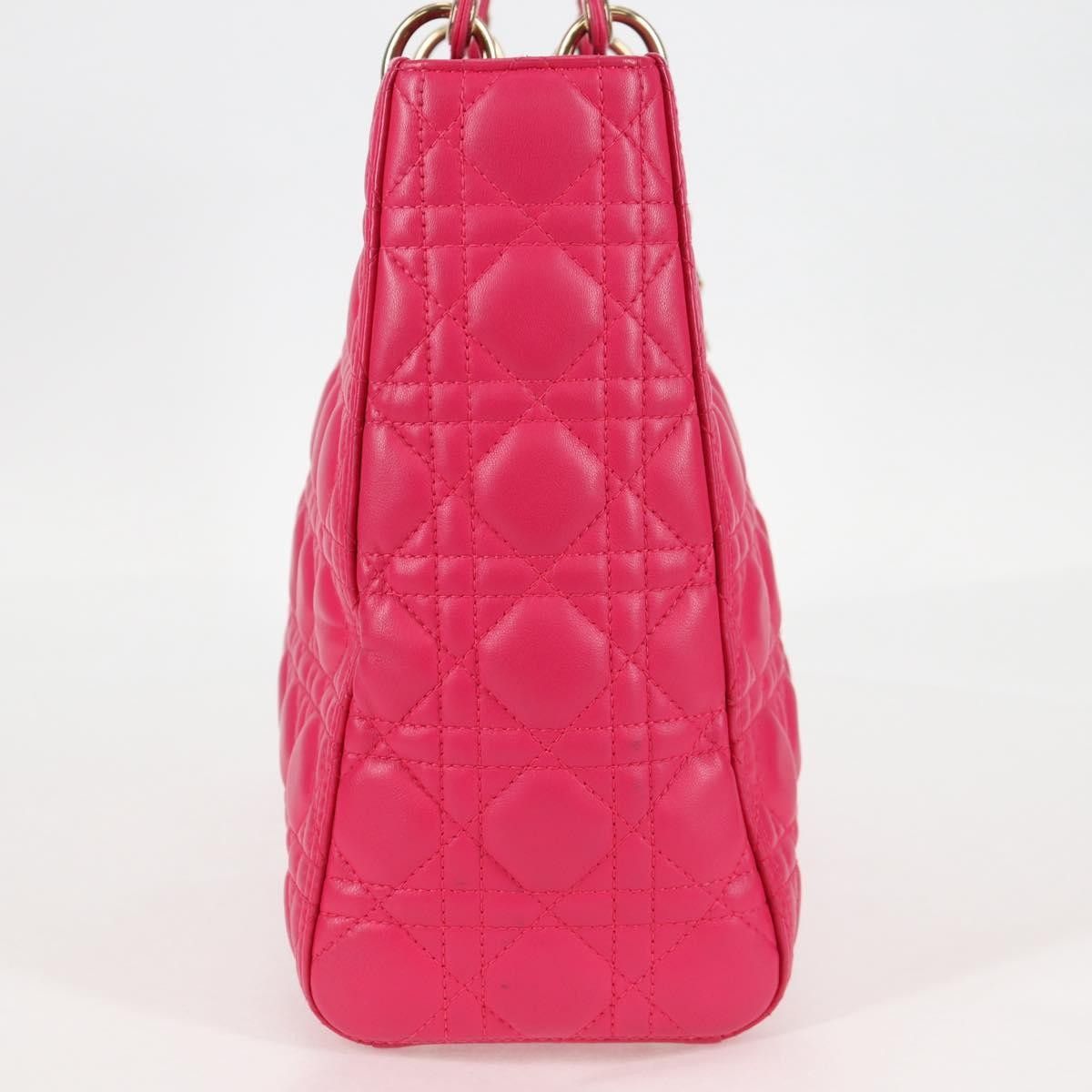 Dior Christian Dior Lady Dior Bag Cannage Quilt Lambskin Size ONE SIZE - 4 Thumbnail