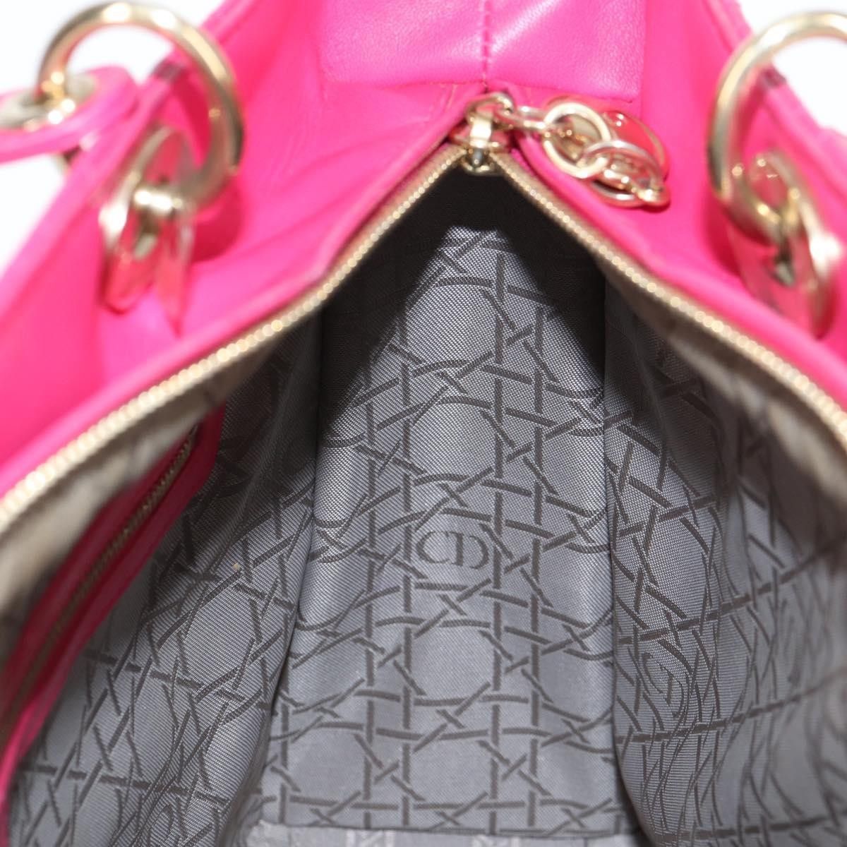Dior Christian Dior Lady Dior Bag Cannage Quilt Lambskin Size ONE SIZE - 20 Thumbnail