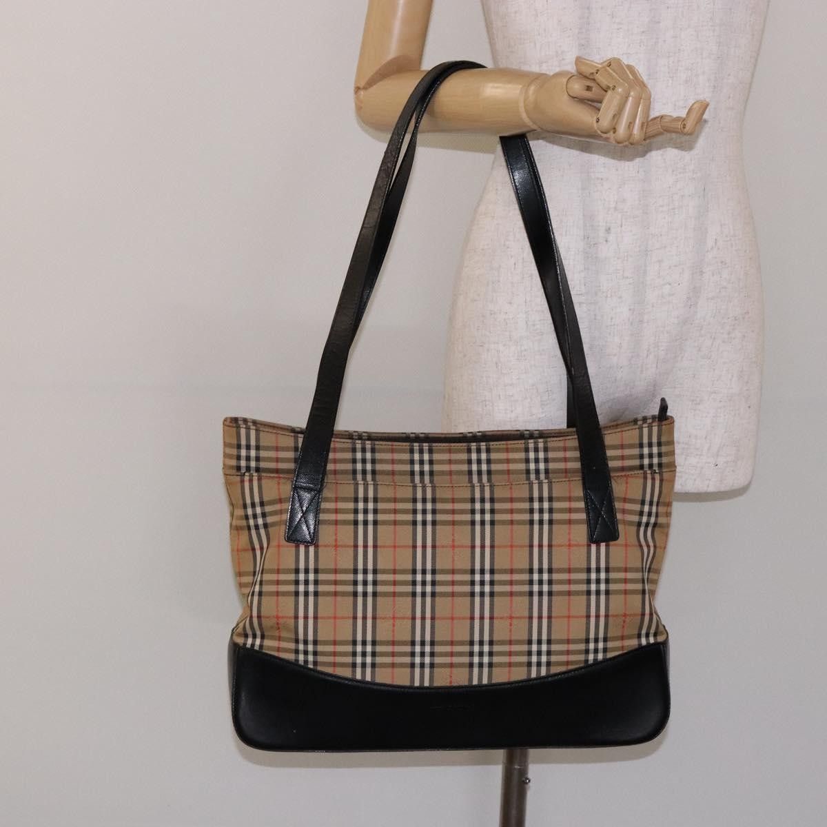 Burberry Burberry Nova Check Tote canvas check pattern Size ONE SIZE - 12 Thumbnail