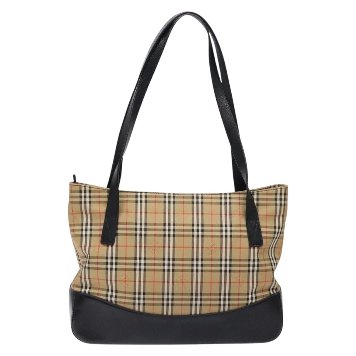Burberry Burberry Nova Check Tote canvas check pattern Size ONE SIZE - 2 Thumbnail