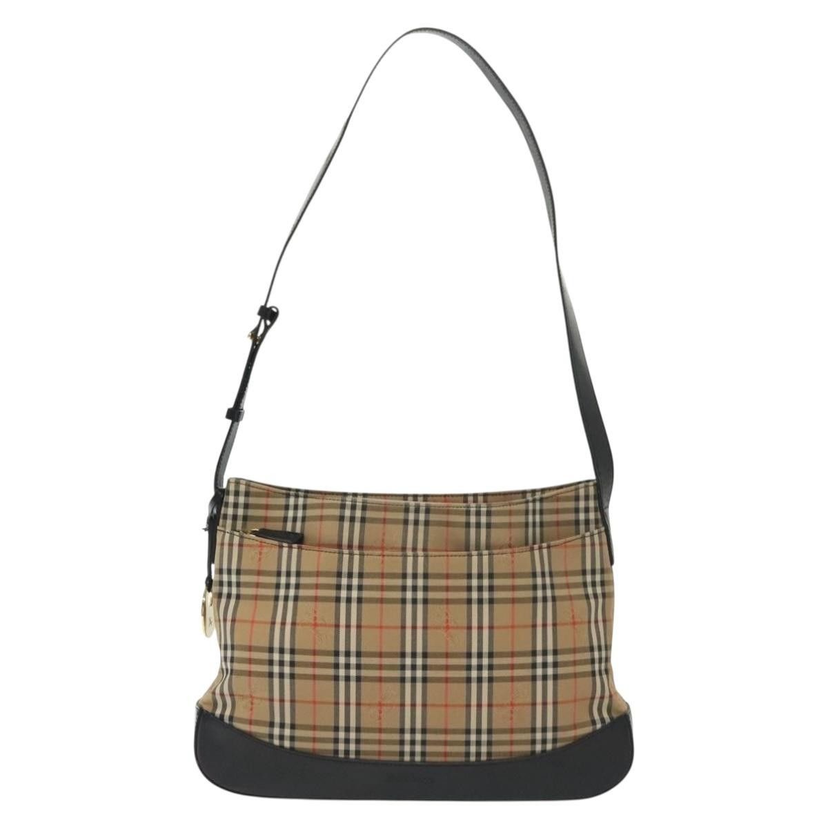 Burberry Burberry Shoulder Bag Nova Check Canvas Size ONE SIZE - 18 Thumbnail