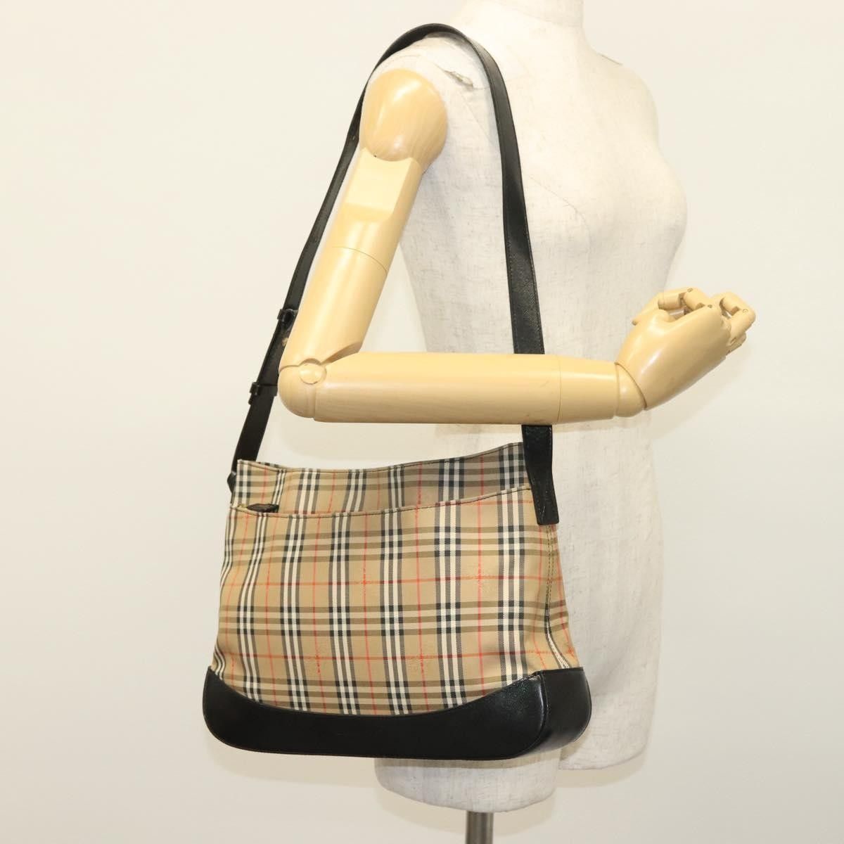 Burberry Burberry Shoulder Bag Nova Check Canvas Size ONE SIZE - 12 Thumbnail