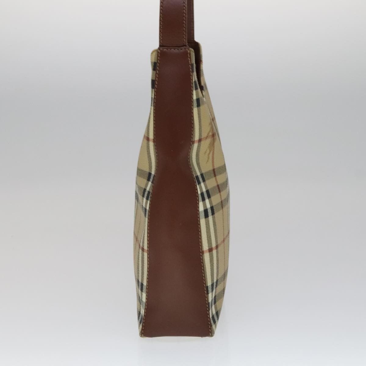 Burberry Burberry Shoulder Bag Haymarket Coated Canvas Size ONE SIZE - 4 Thumbnail