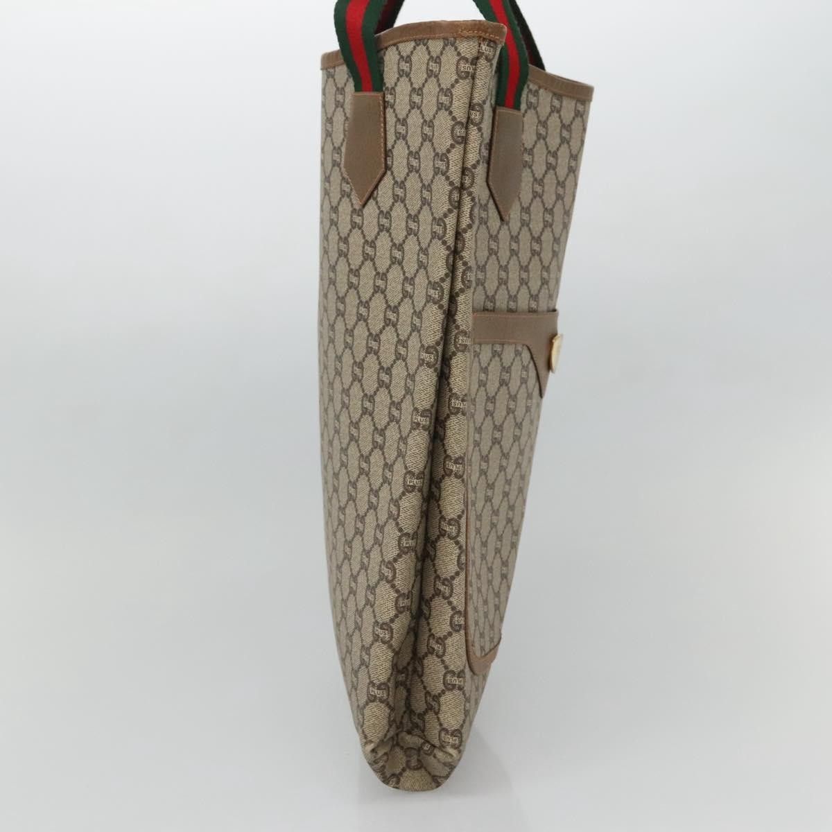 Gucci Gucci Vintage Web Strap Tote GG Coated Canvas Size ONE SIZE - 3 Thumbnail