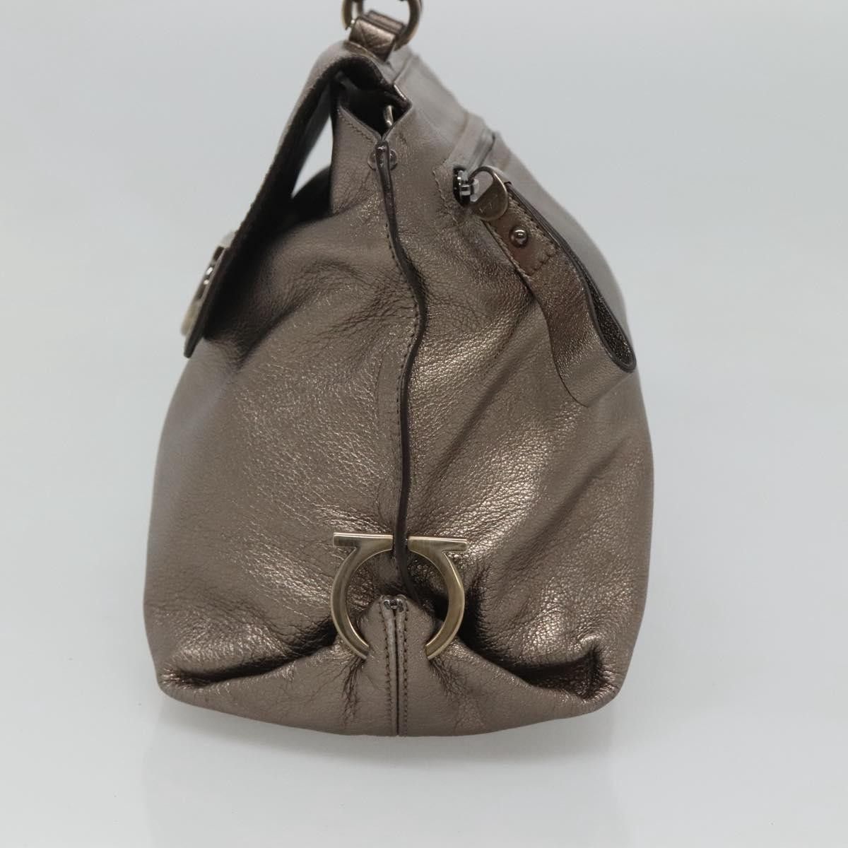 Salvatore Ferragamo Salvatore Ferragamo Sofia Satchel Smooth Leather Size ONE SIZE - 4 Thumbnail