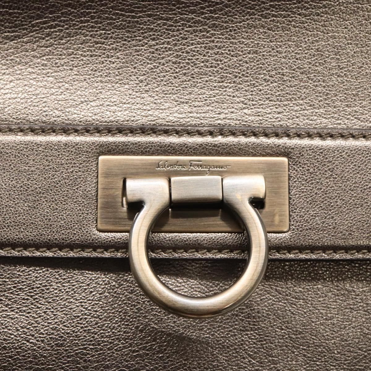 Salvatore Ferragamo Salvatore Ferragamo Sofia Satchel Smooth Leather Size ONE SIZE - 17 Thumbnail