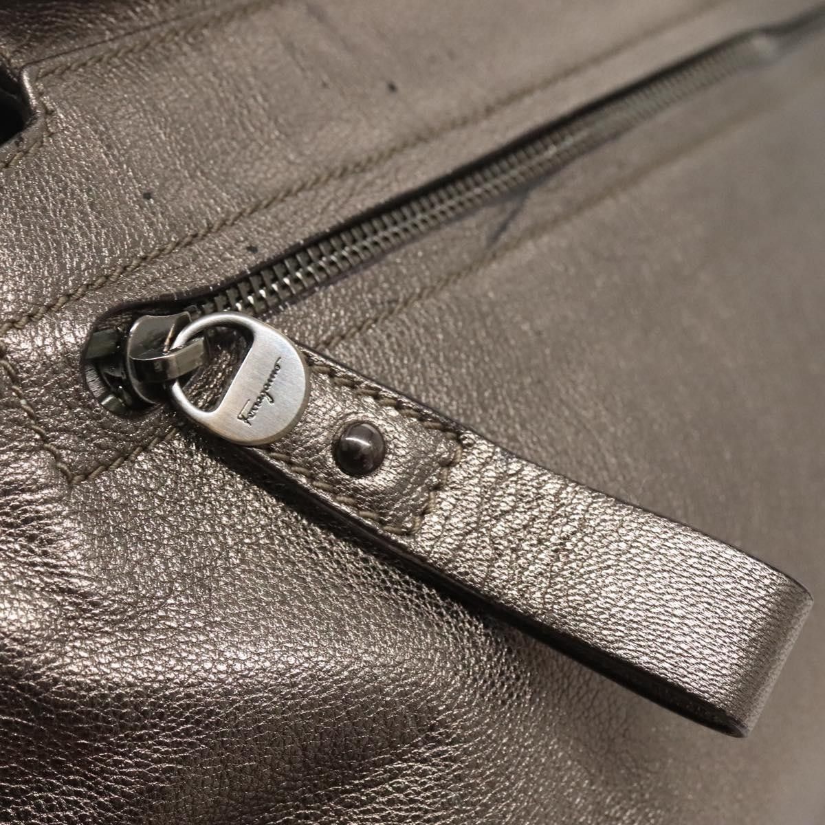 Salvatore Ferragamo Salvatore Ferragamo Sofia Satchel Smooth Leather Size ONE SIZE - 13 Thumbnail