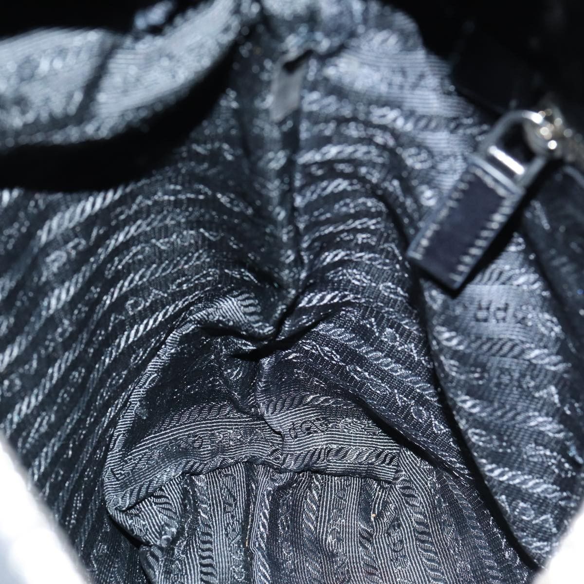 Prada Prada Convertible Zip Tote Tessuto with Leather Size ONE SIZE - 20 Thumbnail