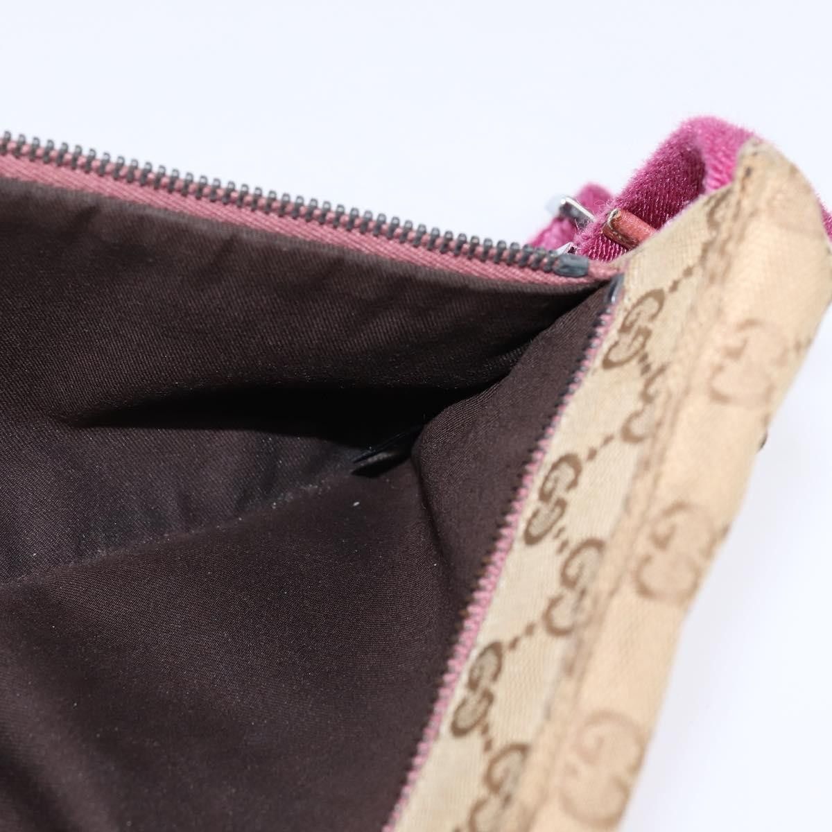 Gucci Gucci Vintage Double Belt Bag GG Canvas with Leather Size ONE SIZE - 19 Thumbnail