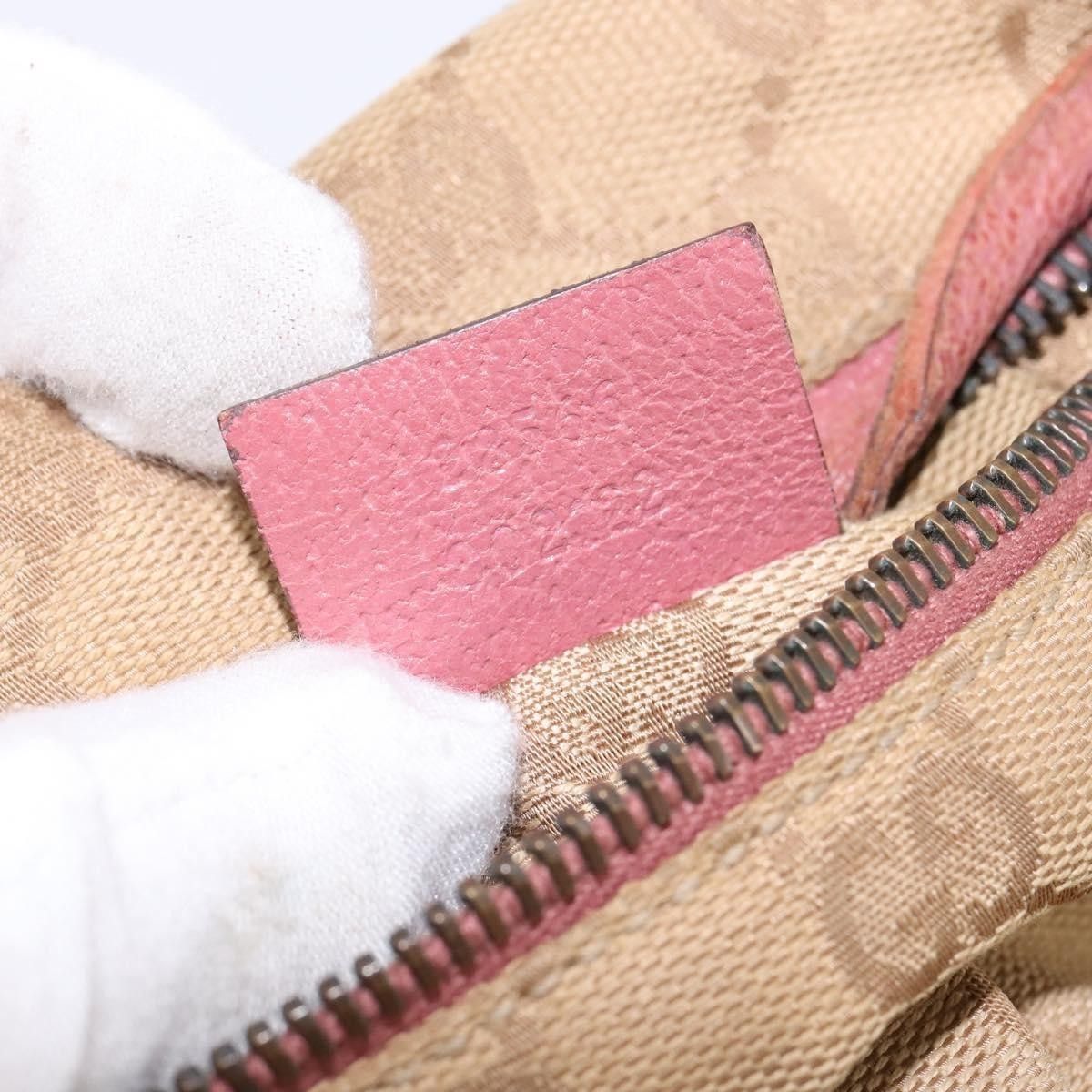 Gucci Gucci Vintage Double Belt Bag GG Canvas with Leather Size ONE SIZE - 7 Thumbnail