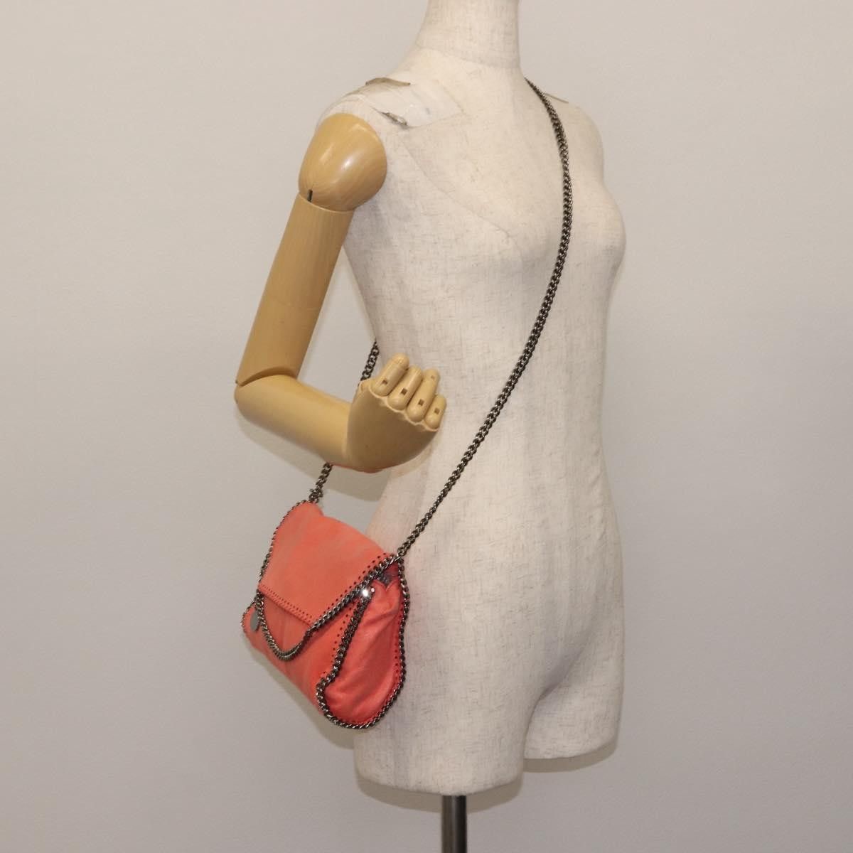 Stella McCartney Stella McCartney Falabella Fold Over Crossbody Bag Suede Size ONE SIZE - 14 Thumbnail