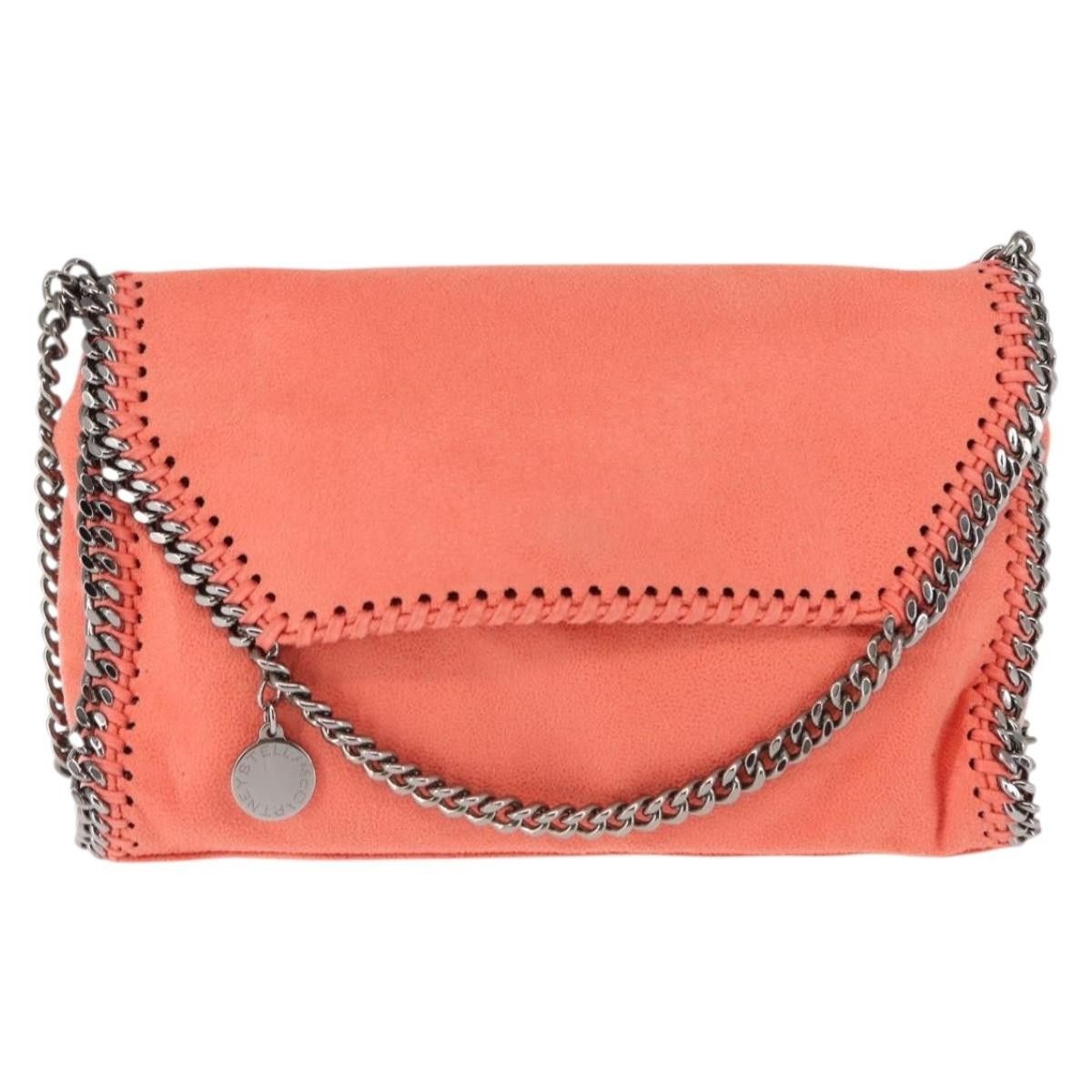 Stella McCartney Stella McCartney Falabella Fold Over Crossbody Bag Suede Size ONE SIZE - 16 Thumbnail