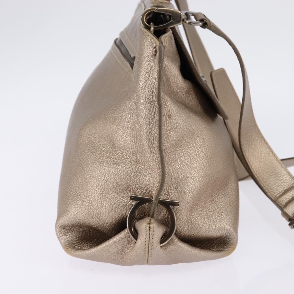 Salvatore Ferragamo Salvatore Ferragamo Sofia Satchel Leather Size ONE SIZE - 4 Thumbnail