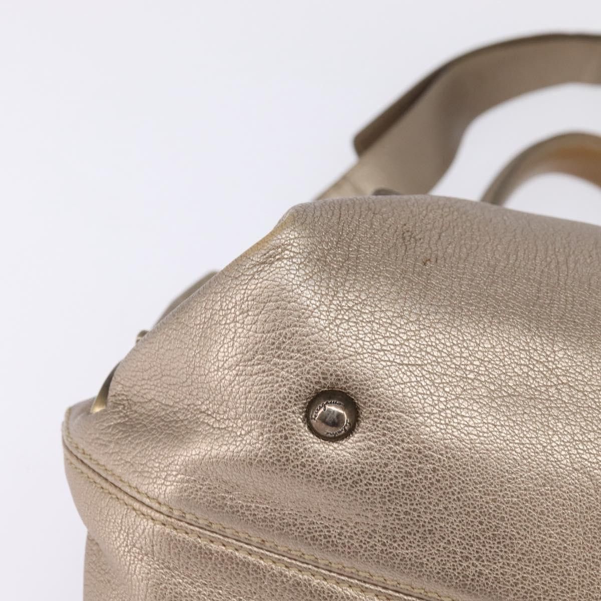 Salvatore Ferragamo Salvatore Ferragamo Sofia Satchel Leather Size ONE SIZE - 11 Thumbnail