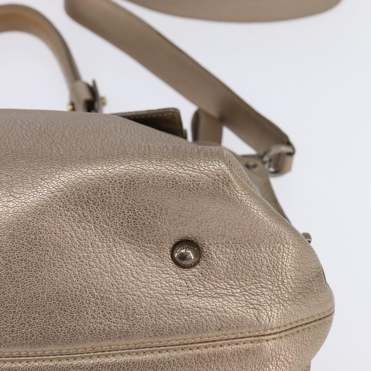 Salvatore Ferragamo Salvatore Ferragamo Sofia Satchel Leather Size ONE SIZE - 12 Thumbnail