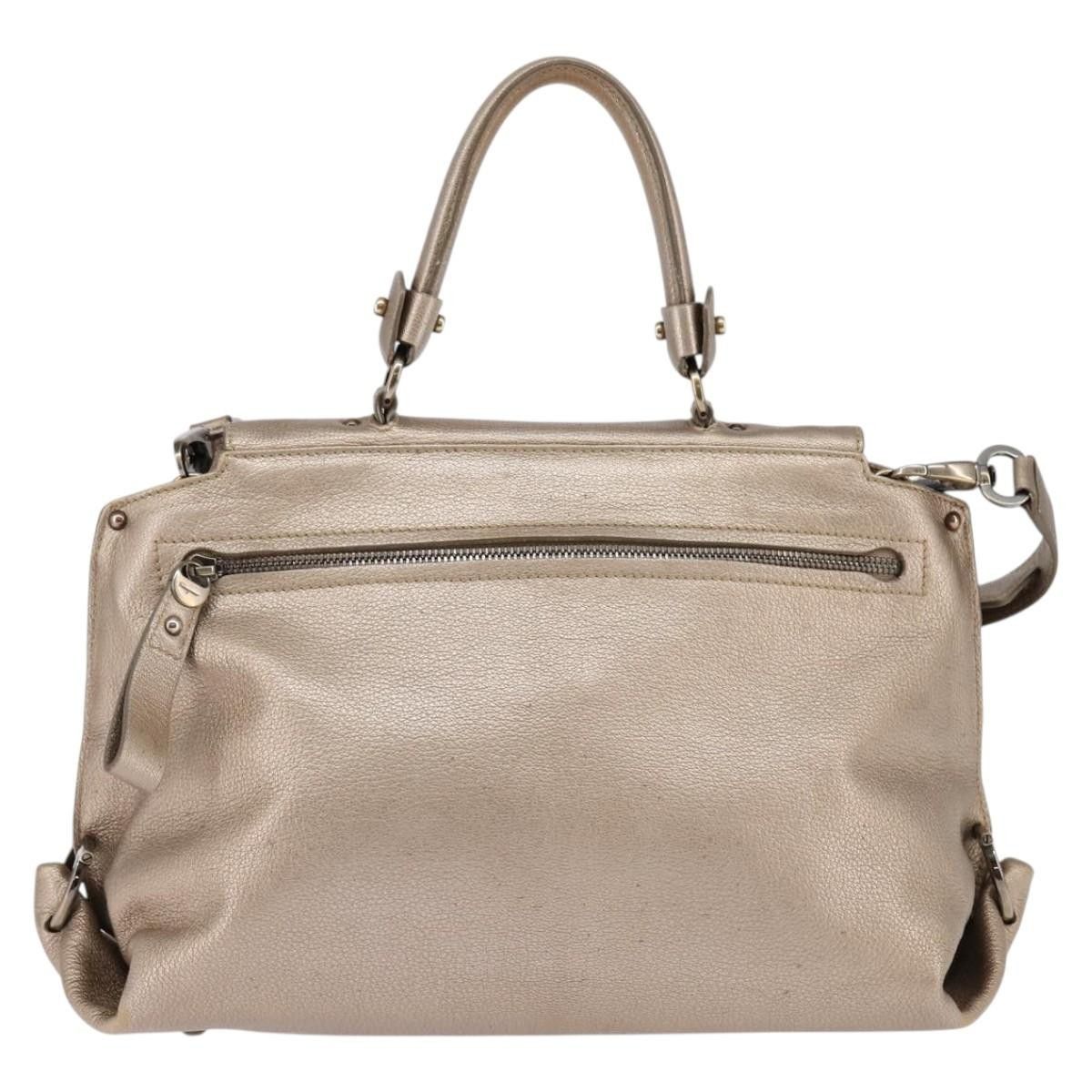 Salvatore Ferragamo Salvatore Ferragamo Sofia Satchel Leather Size ONE SIZE - 2 Thumbnail