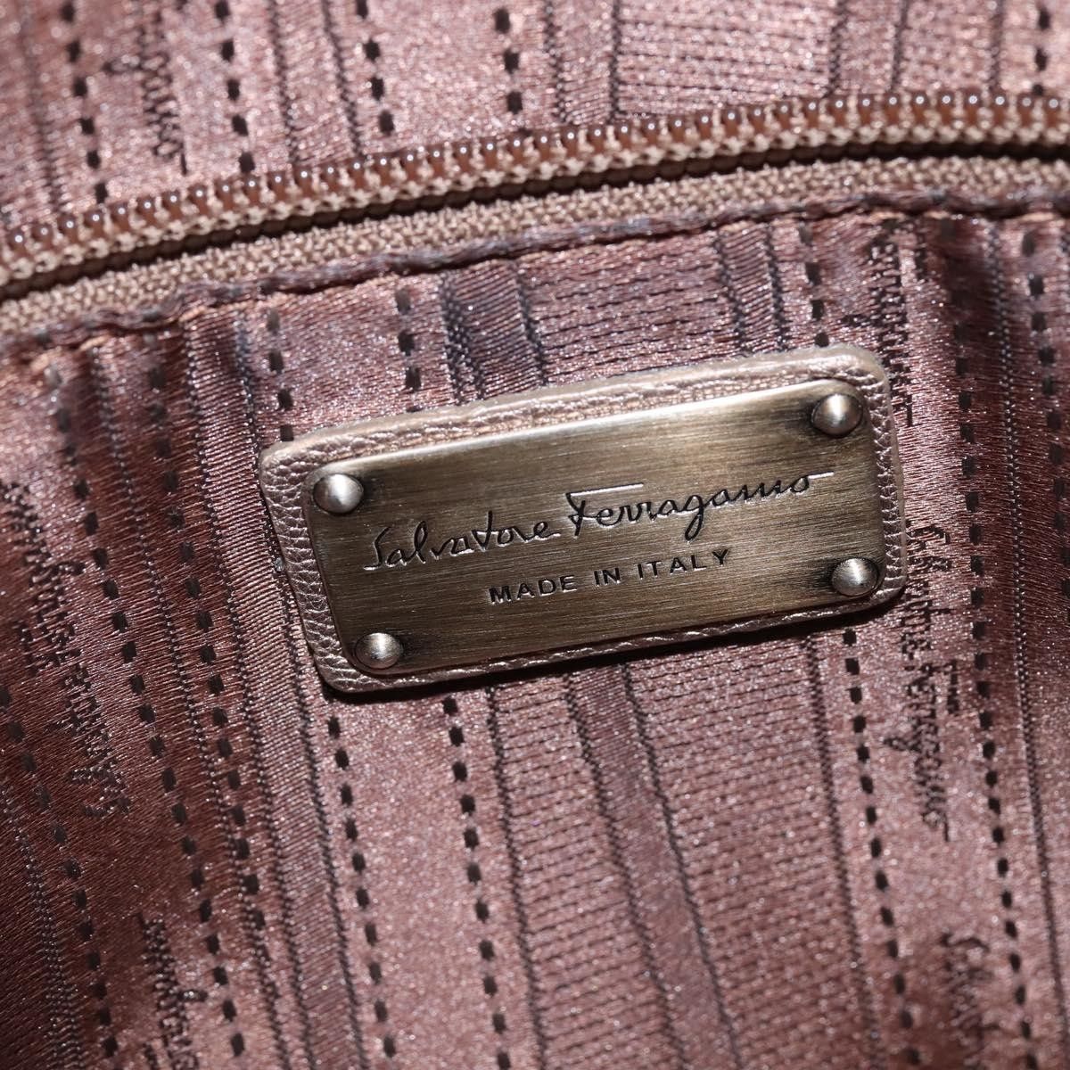 Salvatore Ferragamo Salvatore Ferragamo Sofia Satchel Leather Size ONE SIZE - 6 Thumbnail