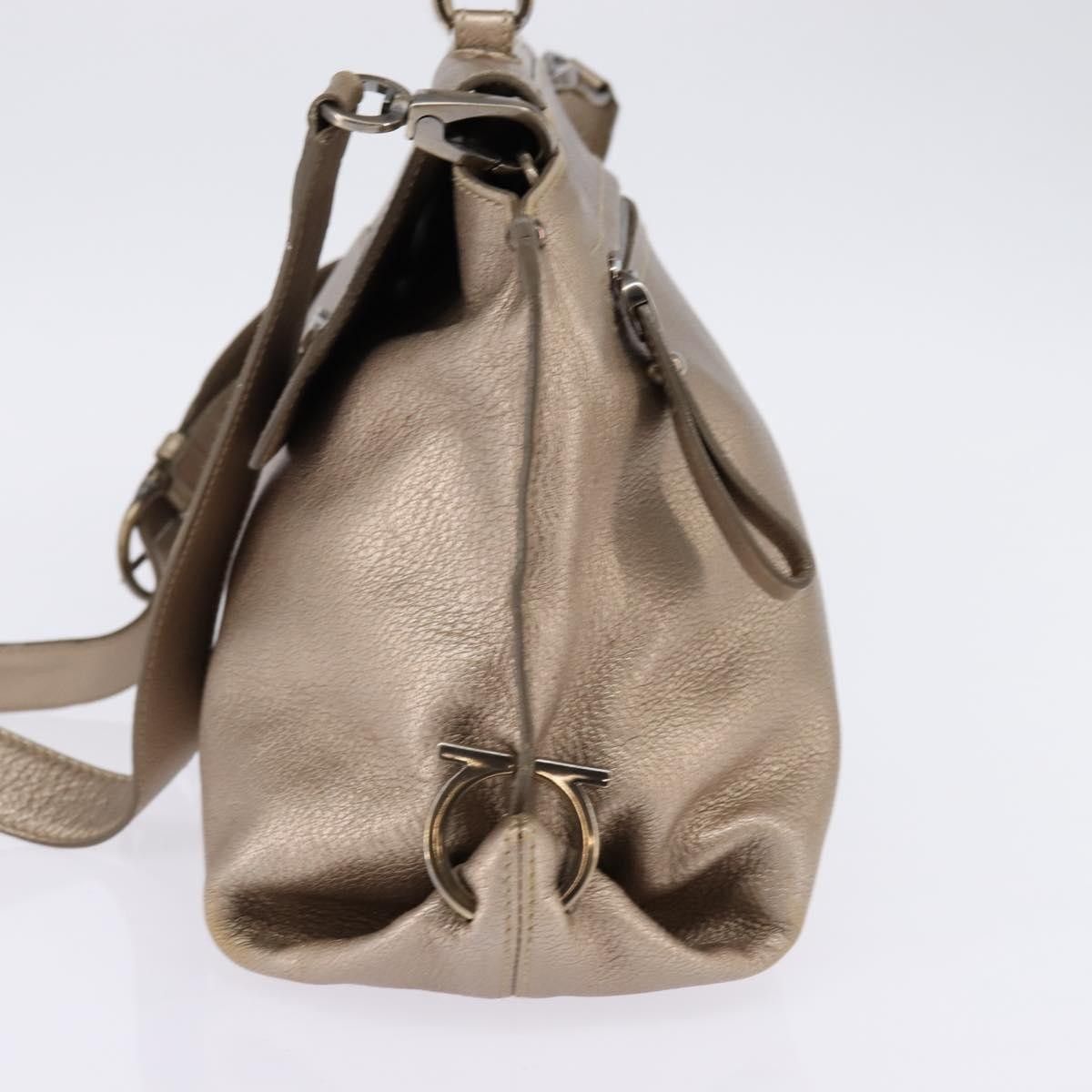 Salvatore Ferragamo Salvatore Ferragamo Sofia Satchel Leather Size ONE SIZE - 3 Thumbnail