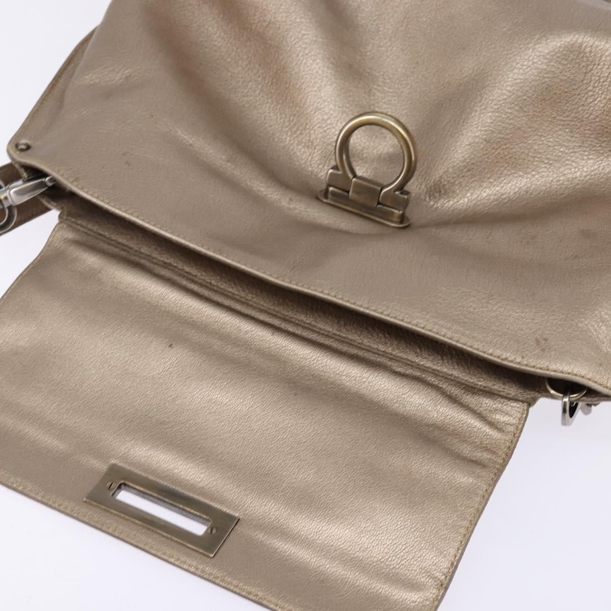 Salvatore Ferragamo Salvatore Ferragamo Sofia Satchel Leather Size ONE SIZE - 21 Thumbnail