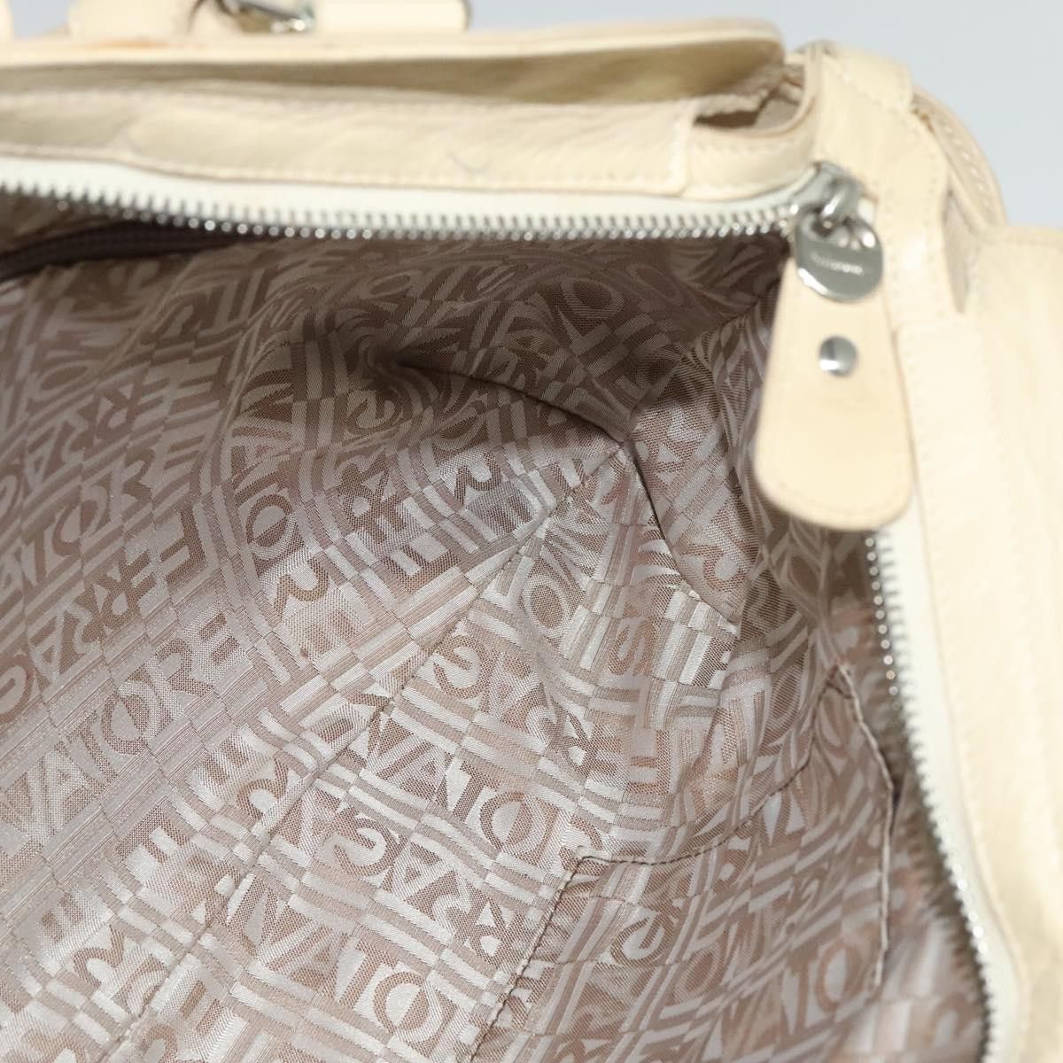 Salvatore Ferragamo Salvatore Ferragamo Marisa Satchel Leather Size ONE SIZE - 19 Thumbnail