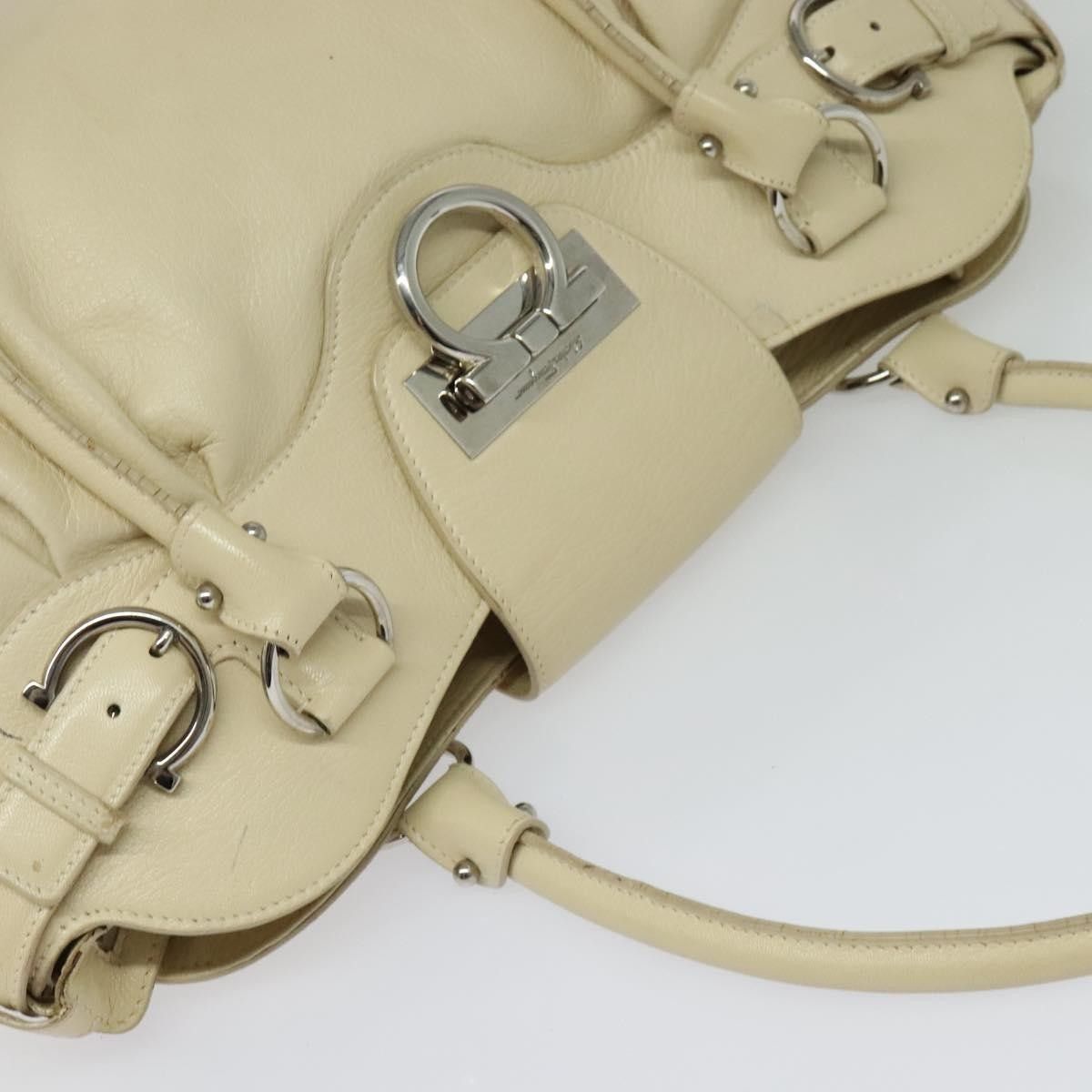 Salvatore Ferragamo Salvatore Ferragamo Marisa Satchel Leather Size ONE SIZE - 16 Thumbnail
