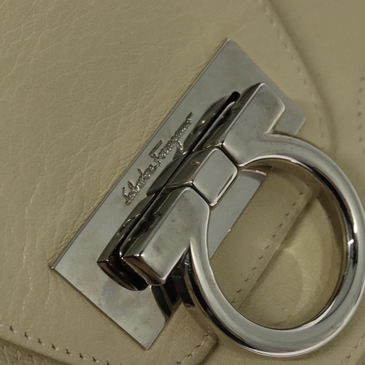 Salvatore Ferragamo Salvatore Ferragamo Marisa Satchel Leather Size ONE SIZE - 13 Thumbnail