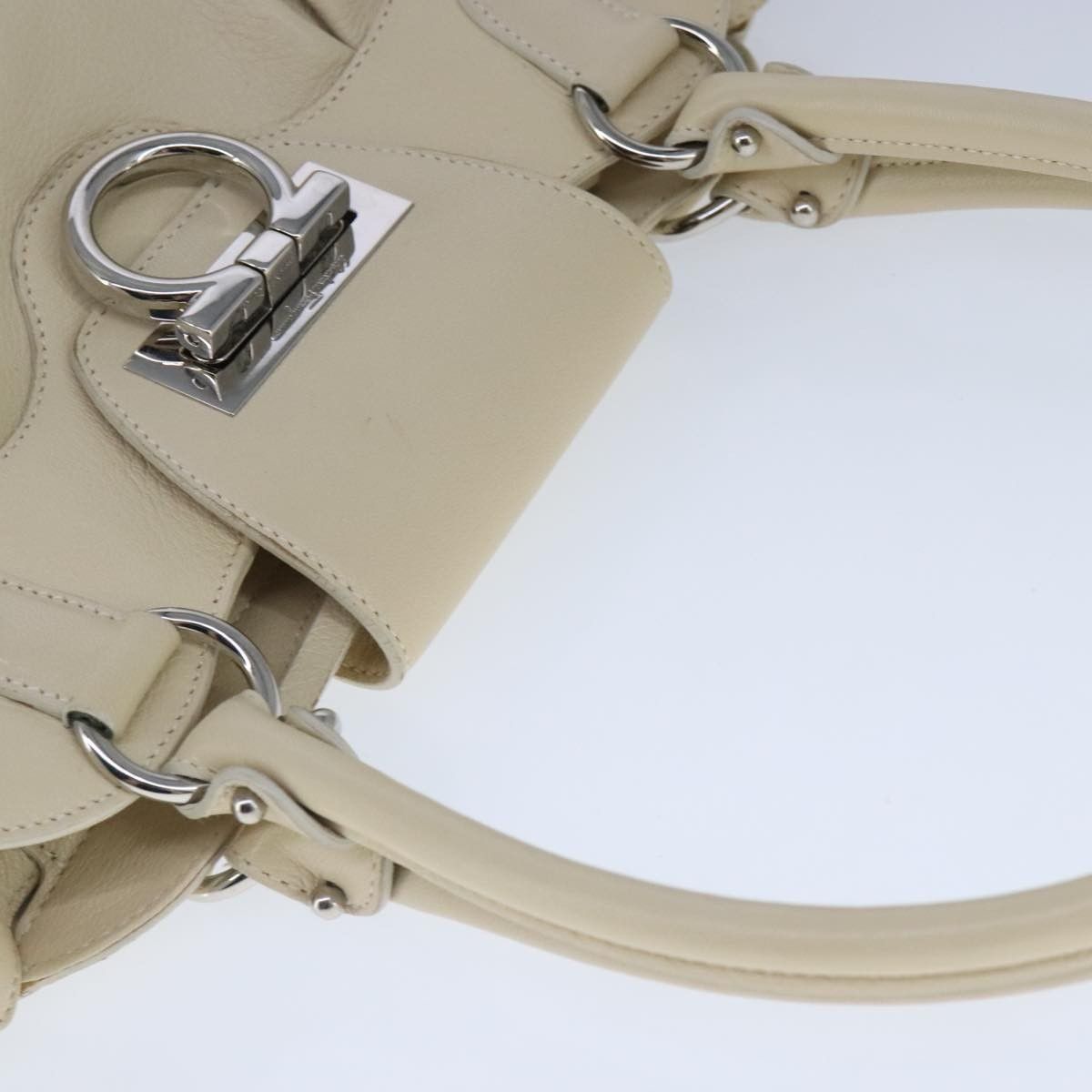 Salvatore Ferragamo Salvatore Ferragamo Marisa Satchel Leather Size ONE SIZE - 15 Thumbnail