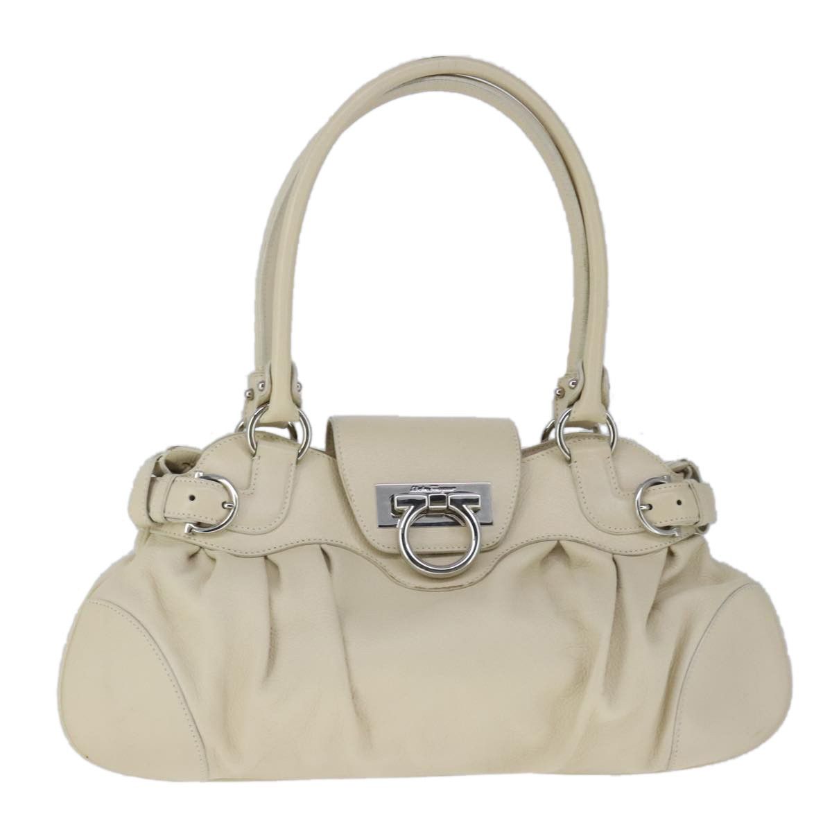 Salvatore Ferragamo Salvatore Ferragamo Marisa Satchel Leather Size ONE SIZE - 17 Thumbnail