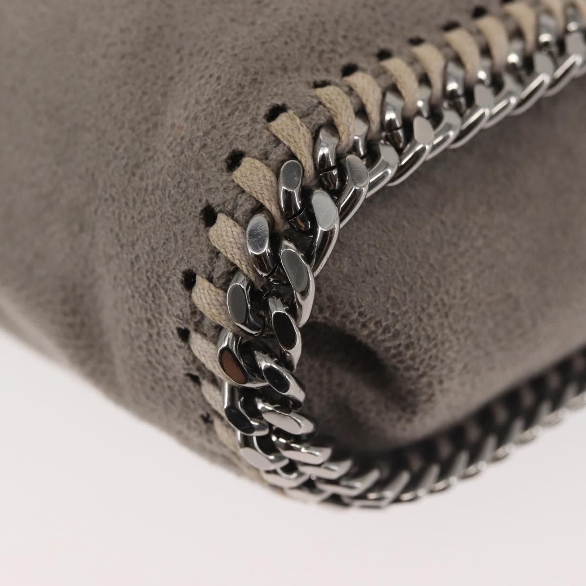 Stella McCartney Stella McCartney Falabella Fold Over Crossbody Bag Suede Size ONE SIZE - 9 Thumbnail