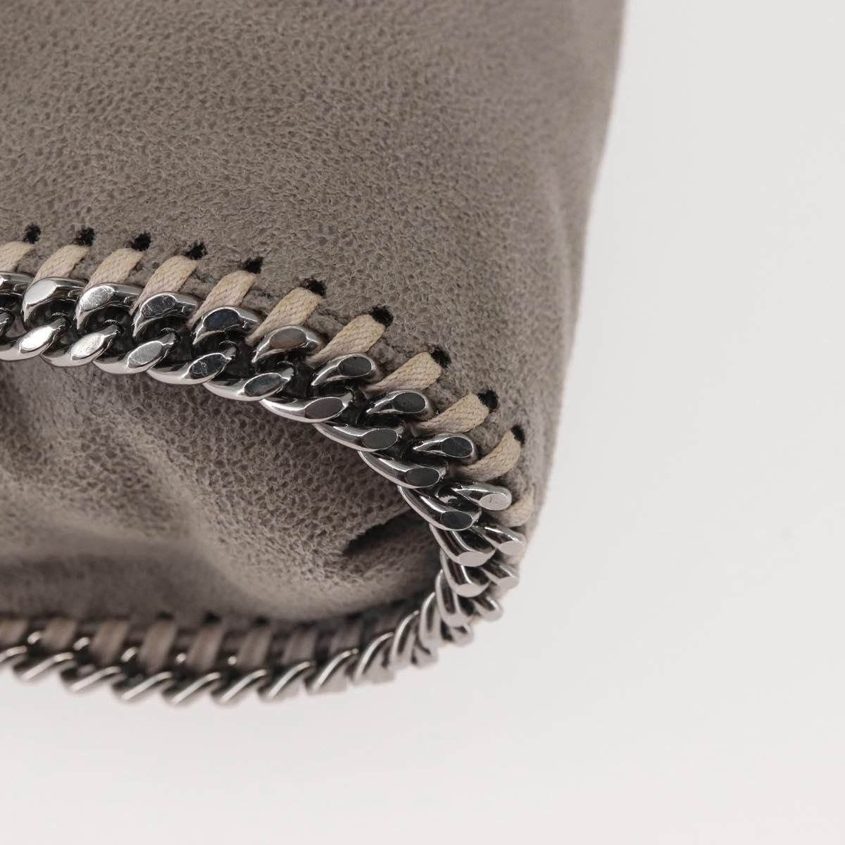 Stella McCartney Stella McCartney Falabella Fold Over Crossbody Bag Suede Size ONE SIZE - 12 Thumbnail