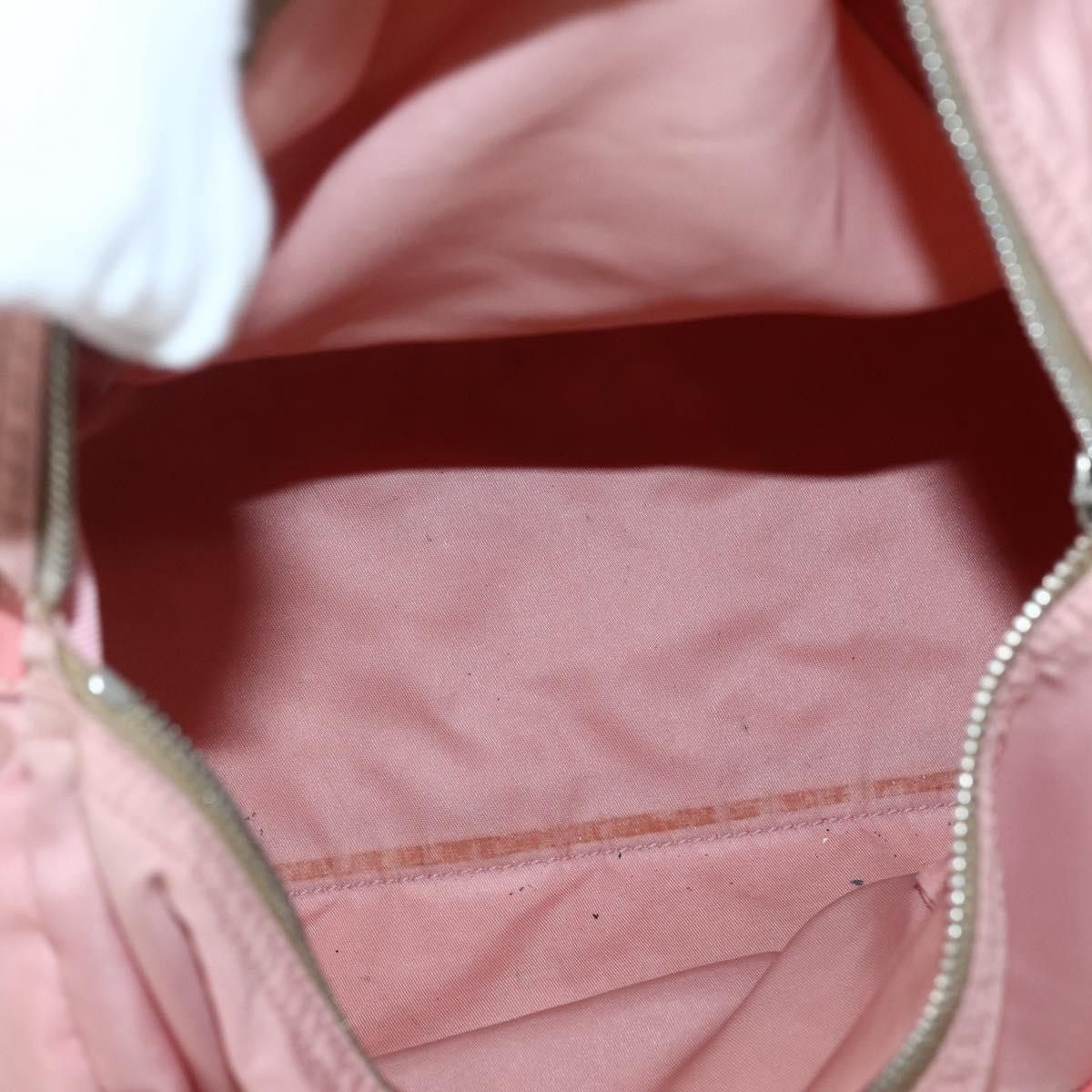 Prada Prada Side Pocket Bauletto Bag Nylon with Leather Size ONE SIZE - 5 Thumbnail