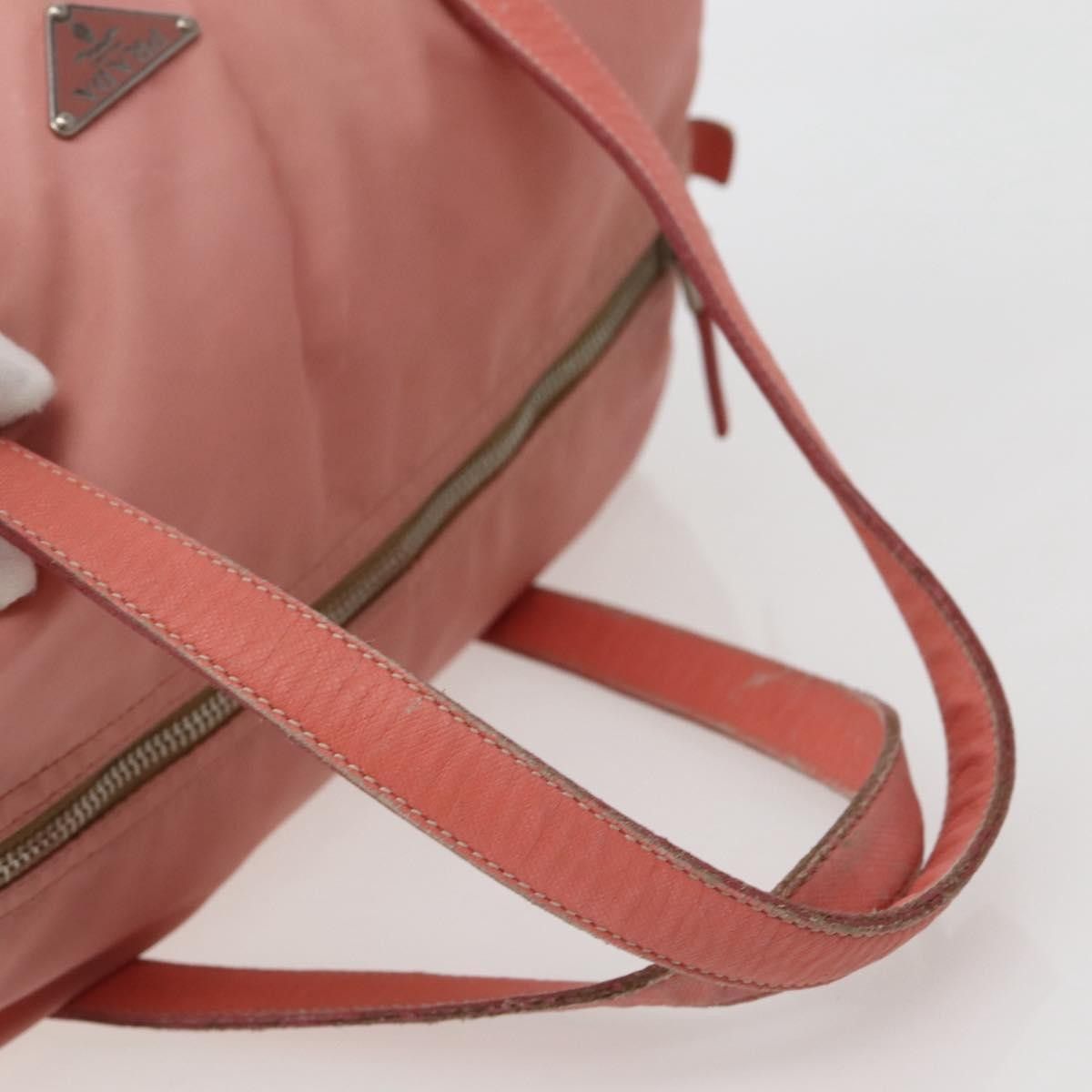 Prada Prada Side Pocket Bauletto Bag Nylon with Leather Size ONE SIZE - 8 Thumbnail