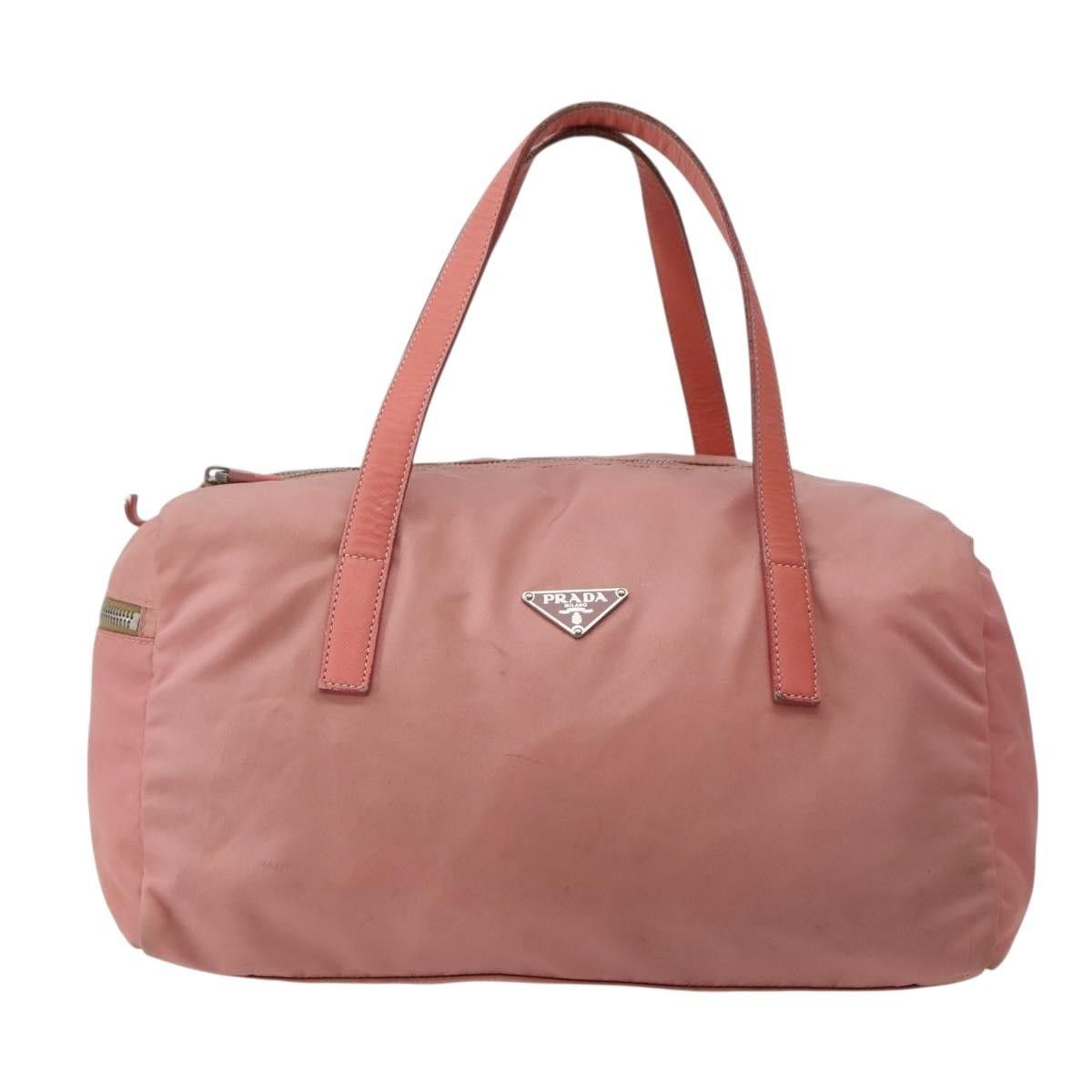 Prada Prada Side Pocket Bauletto Bag Nylon with Leather Size ONE SIZE - 15 Thumbnail