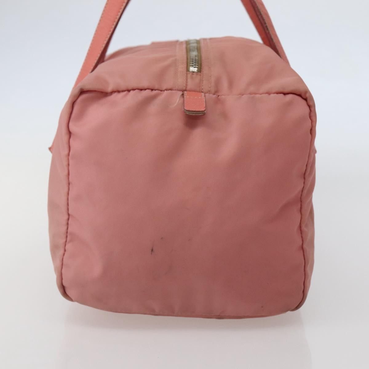 Prada Prada Side Pocket Bauletto Bag Nylon with Leather Size ONE SIZE - 4 Thumbnail