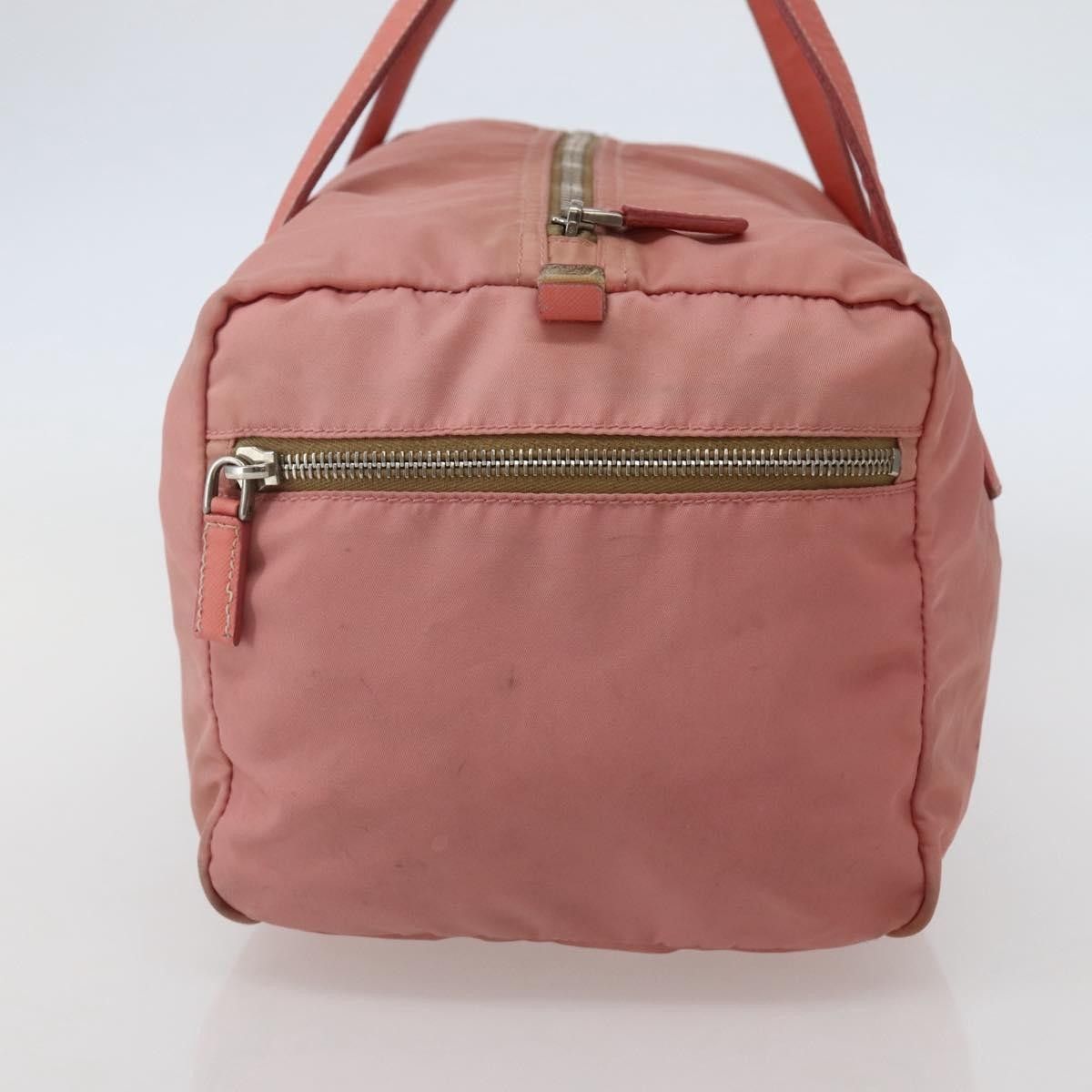 Prada Prada Side Pocket Bauletto Bag Nylon with Leather Size ONE SIZE - 3 Thumbnail