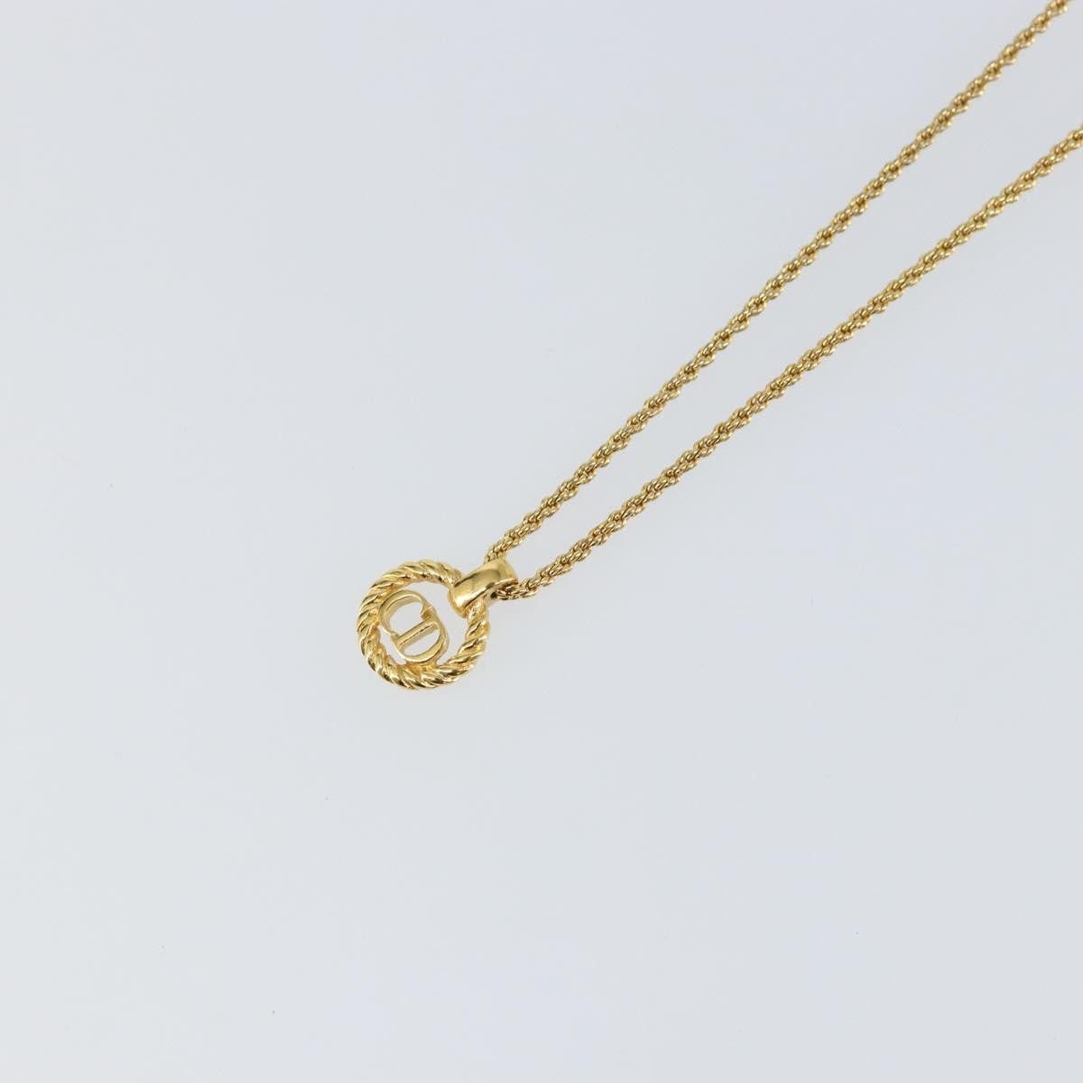 Dior Christian Dior CD Pendant Necklace Metal Size ONE SIZE - 7 Thumbnail