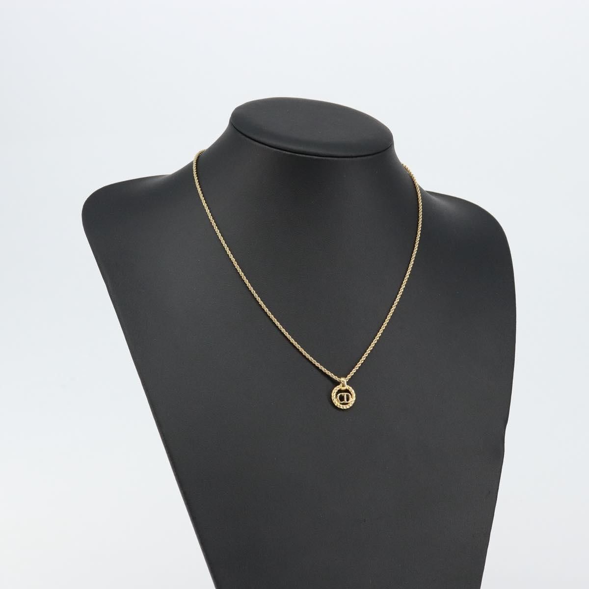 Dior Christian Dior CD Pendant Necklace Metal Size ONE SIZE - 6 Thumbnail