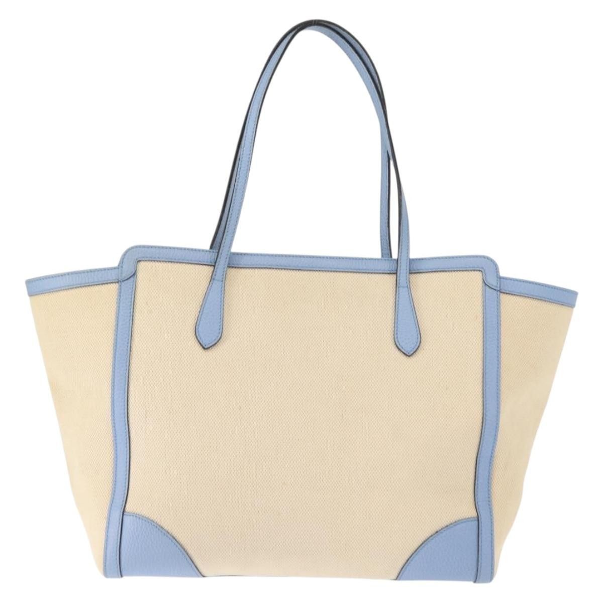 Gucci Gucci Swing Tote Canvas and Leather Size ONE SIZE - 2 Thumbnail