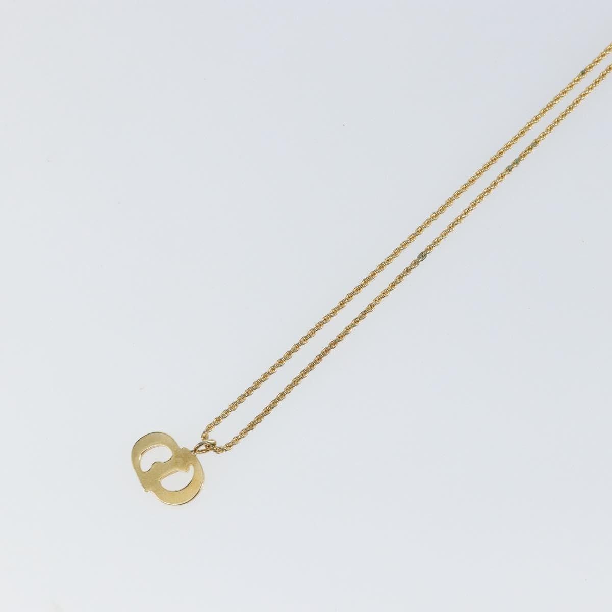 Dior Christian Dior CD Pendant Necklace Metal Size ONE SIZE - 16 Thumbnail