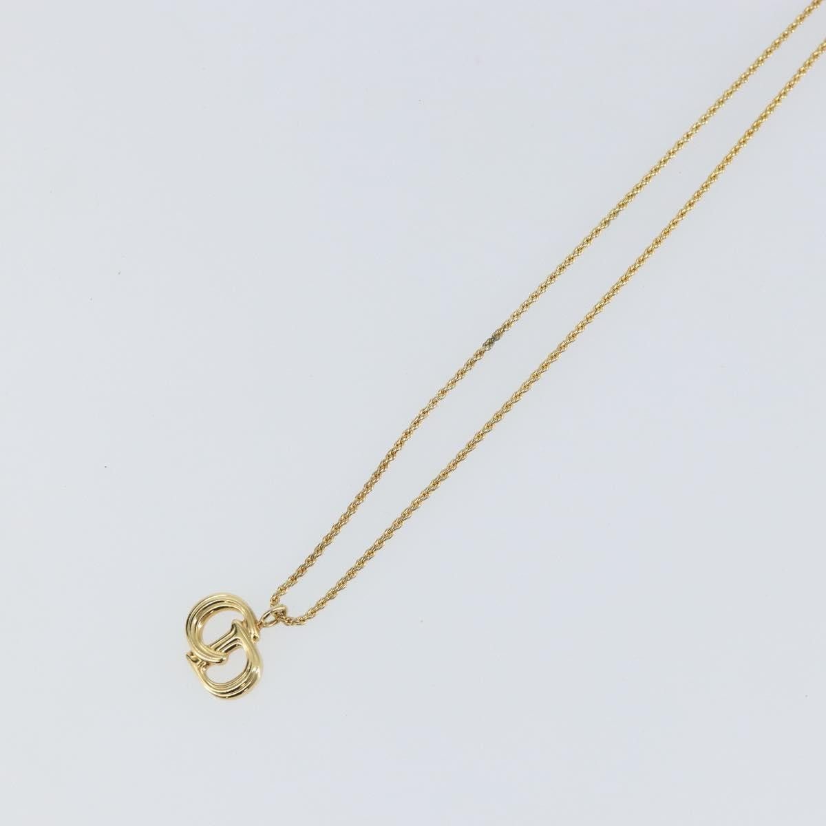 Dior Christian Dior CD Pendant Necklace Metal Size ONE SIZE - 5 Thumbnail