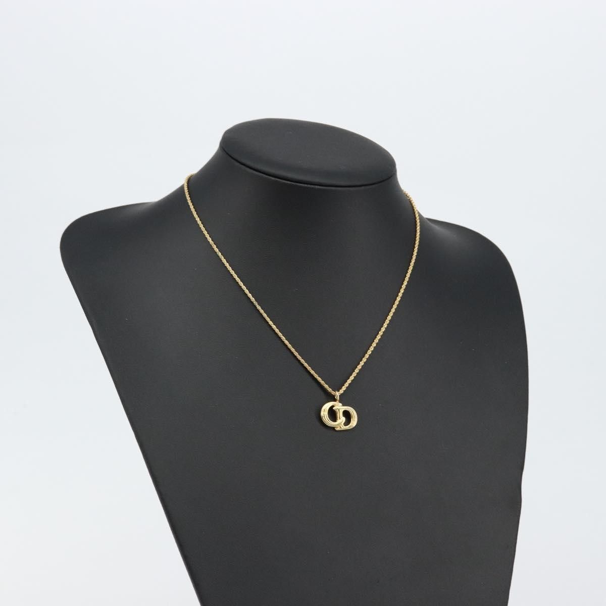 Dior Christian Dior CD Pendant Necklace Metal Size ONE SIZE - 11 Thumbnail