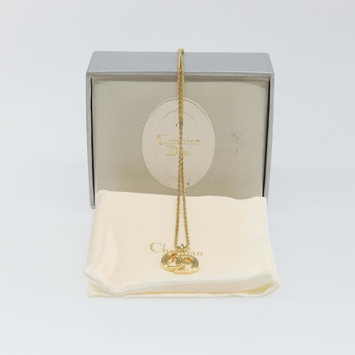 Dior Christian Dior CD Pendant Necklace Metal Size ONE SIZE - 10 Thumbnail