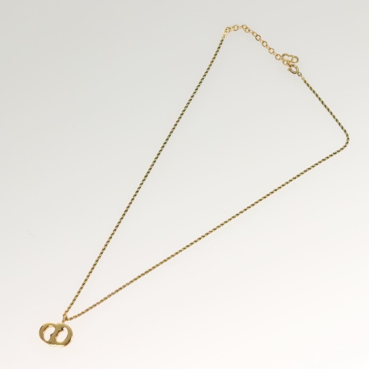Dior Christian Dior CD Pendant Necklace Metal Size ONE SIZE - 2 Thumbnail