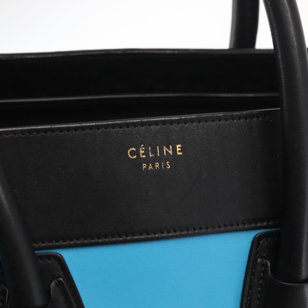 Celine Celine Tricolor Luggage Bag Leather Size ONE SIZE - 20 Thumbnail