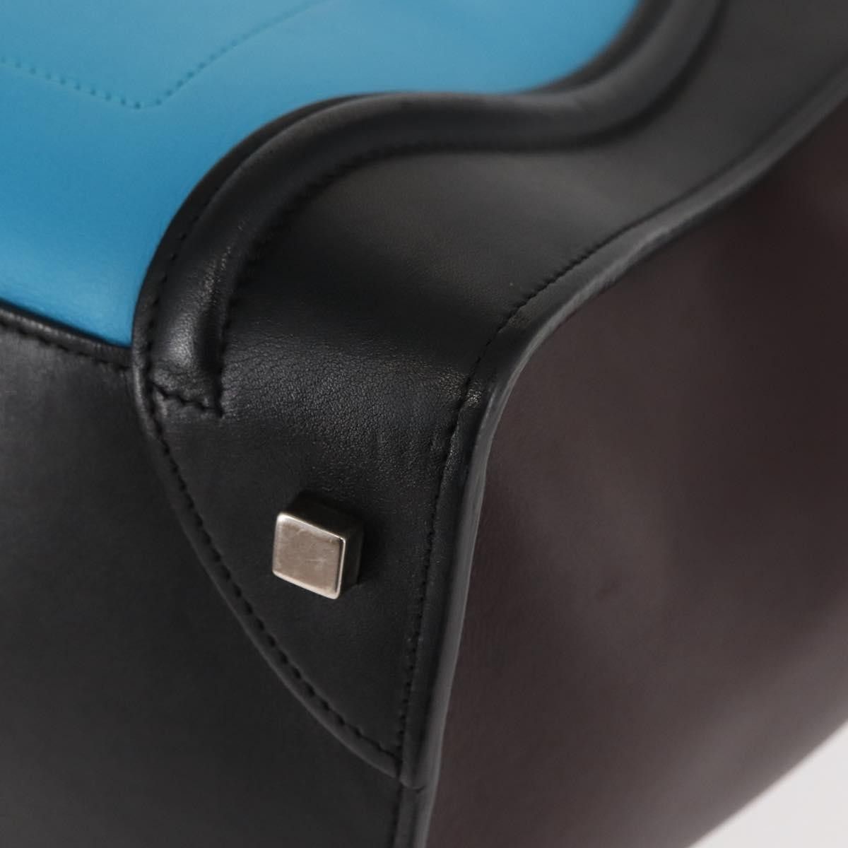 Celine Celine Tricolor Luggage Bag Leather Size ONE SIZE - 11 Thumbnail