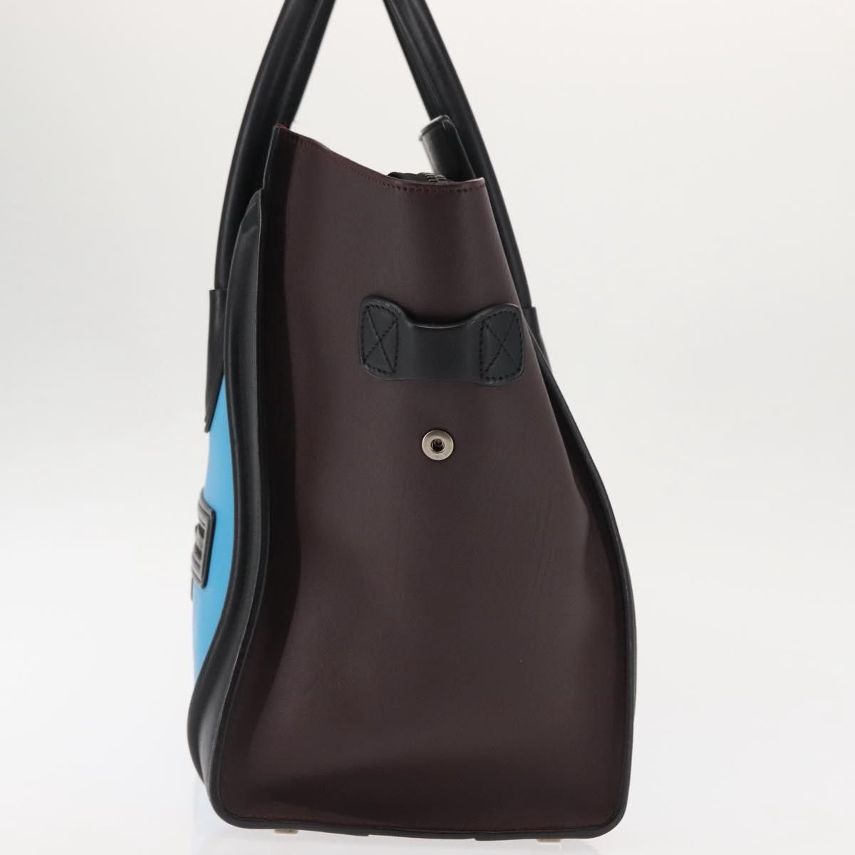 Celine Celine Tricolor Luggage Bag Leather Size ONE SIZE - 3 Thumbnail