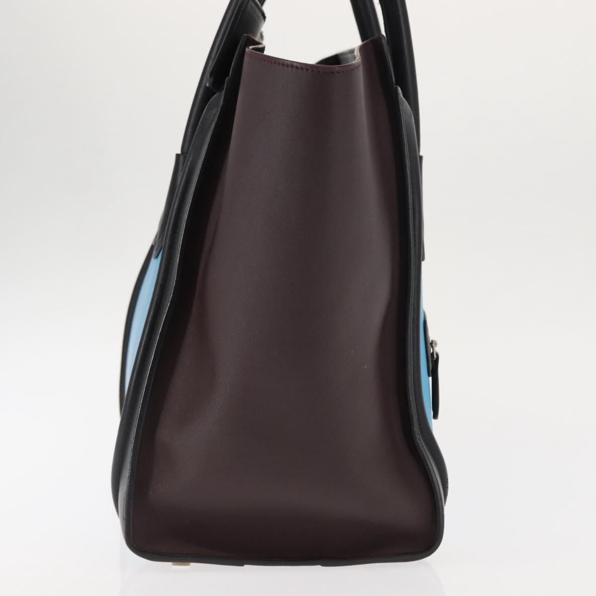 Celine Celine Tricolor Luggage Bag Leather Size ONE SIZE - 4 Thumbnail