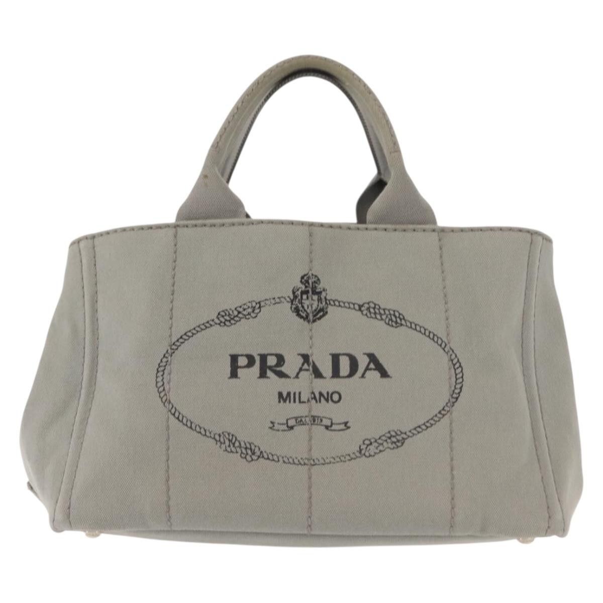 Prada Prada Canapa Tote Canvas Size ONE SIZE - 18 Thumbnail