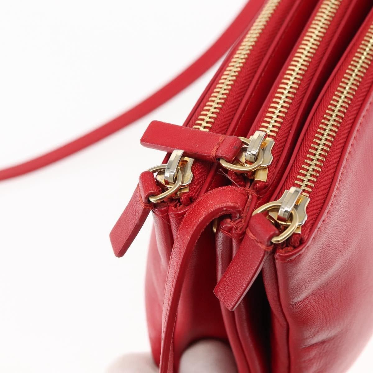 Celine Celine Trio Crossbody Bag Leather Size ONE SIZE - 7 Thumbnail
