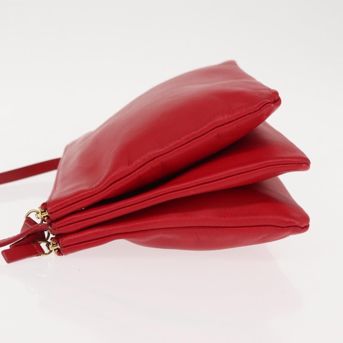 Celine Celine Trio Crossbody Bag Leather Size ONE SIZE - 4 Thumbnail